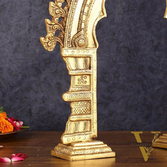 Exquisite Brass Standing Prabhavali Arch Frame 17 inch
