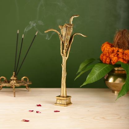 Exquisite Brass Superfine valaimaram Banana Tree 11 inch