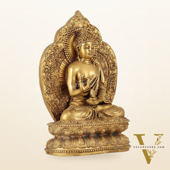 Exquisite Brass Superfine Buddha Statue | 10.5"