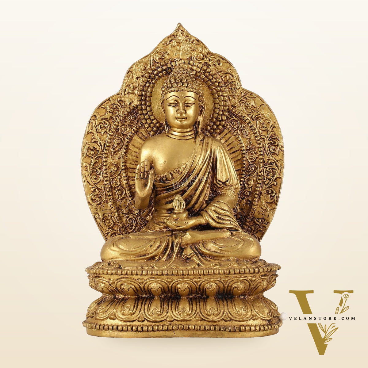 Exquisite Brass Superfine Buddha Statue | 10.5"