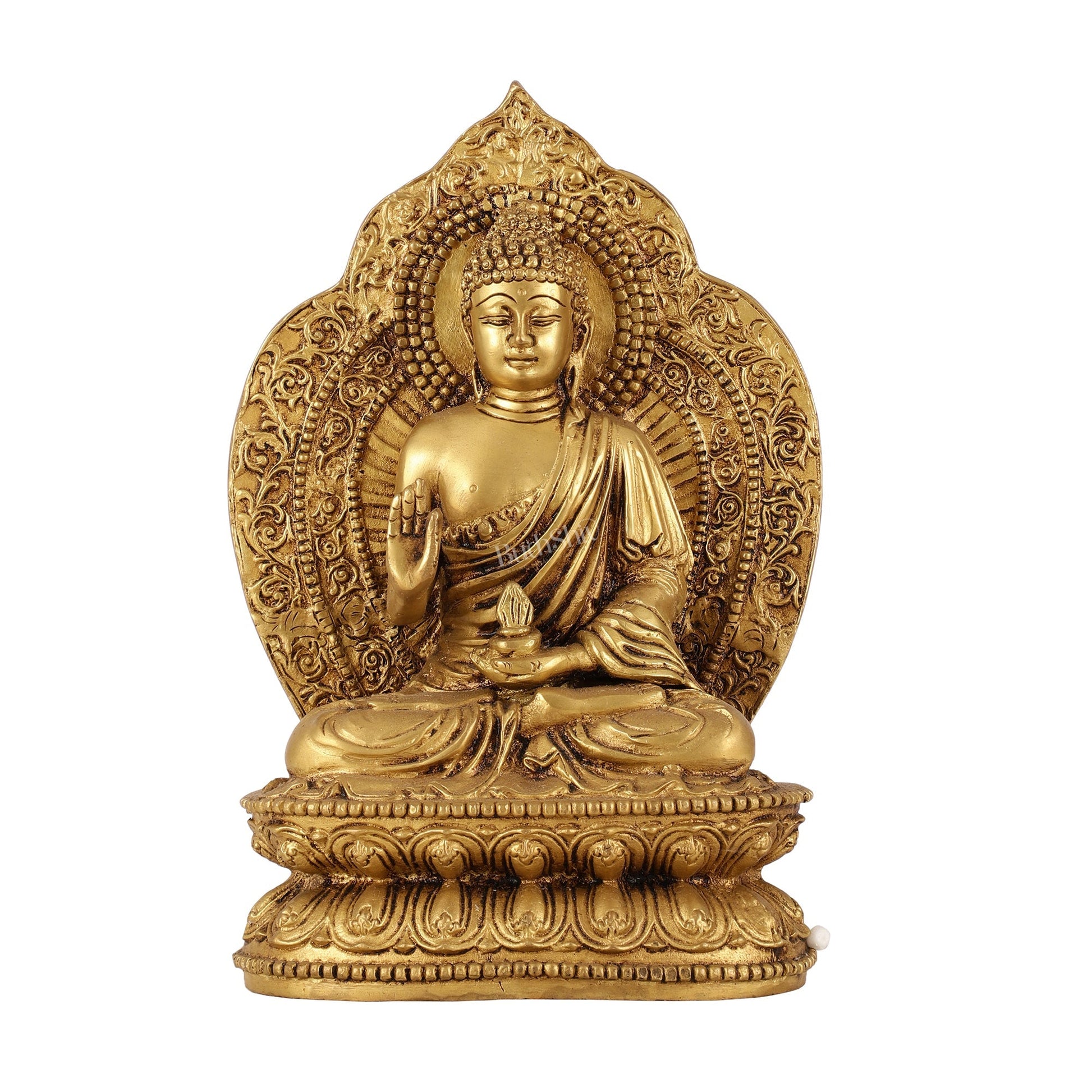 Exquisite Brass Superfine Buddha Statue | 10.5"