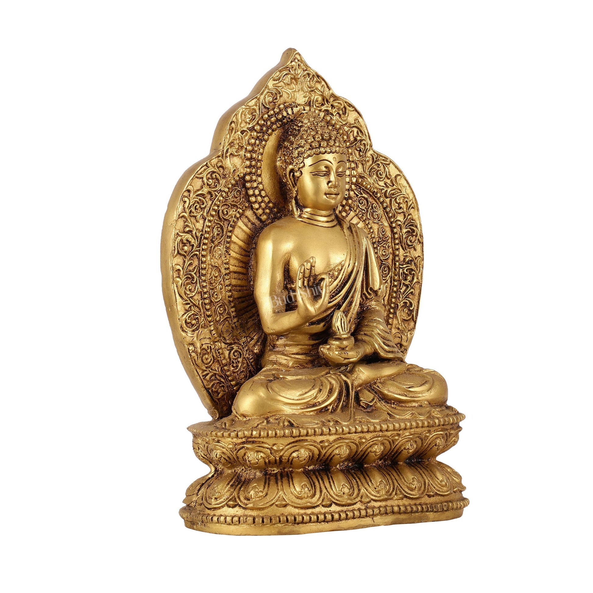 Exquisite Brass Superfine Buddha Statue | 10.5"