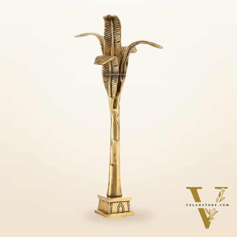 Exquisite Brass Superfine valaimaram Banana Tree 11 inch