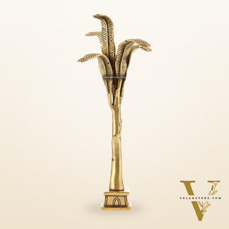 Exquisite Brass Superfine valaimaram Banana Tree 11 inch
