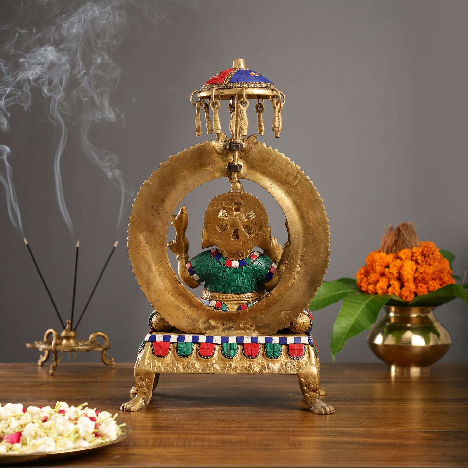 Exquisite Handcrafted Lord Ganesha Statue -  18 inch