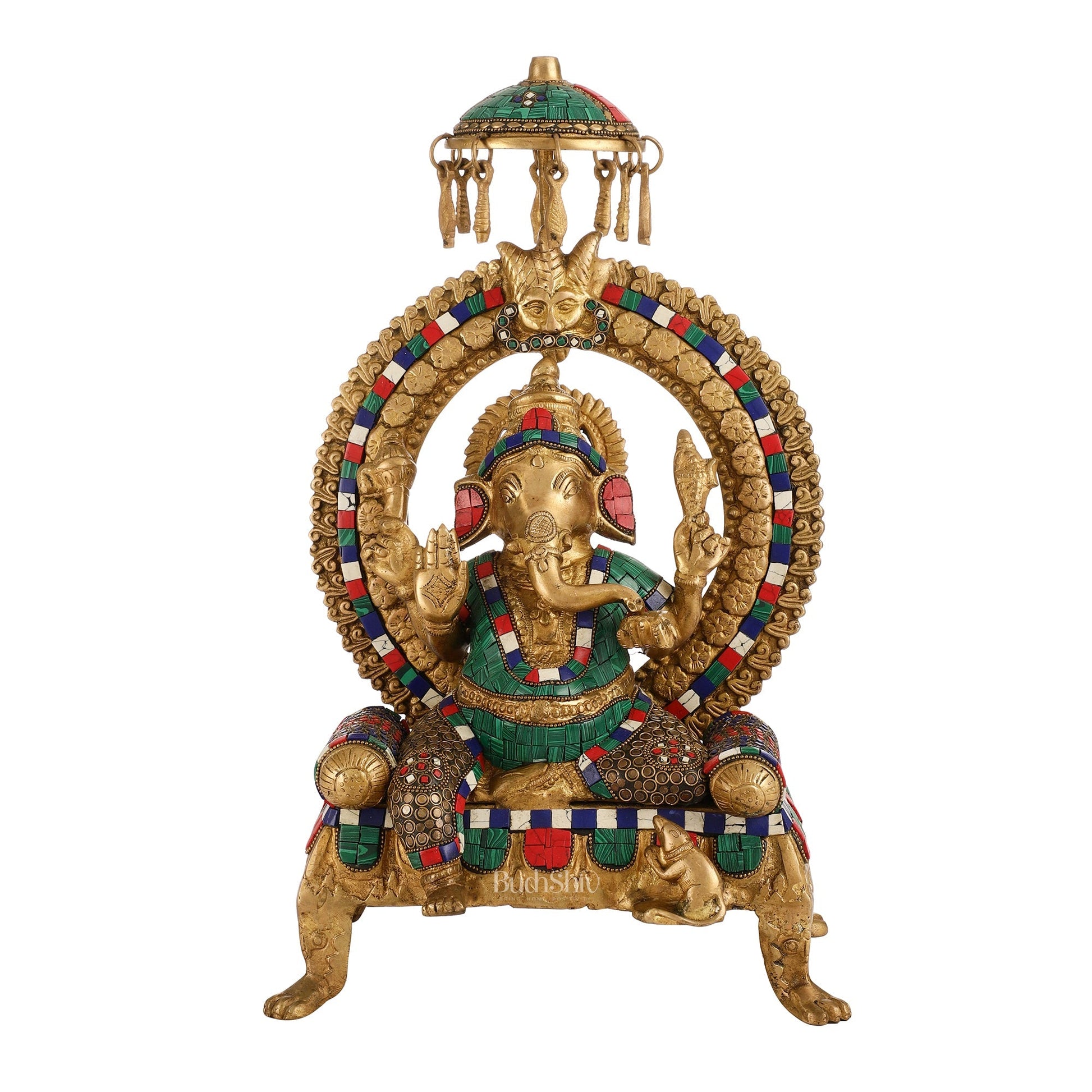 Exquisite Handcrafted Lord Ganesha Statue -  18 inch