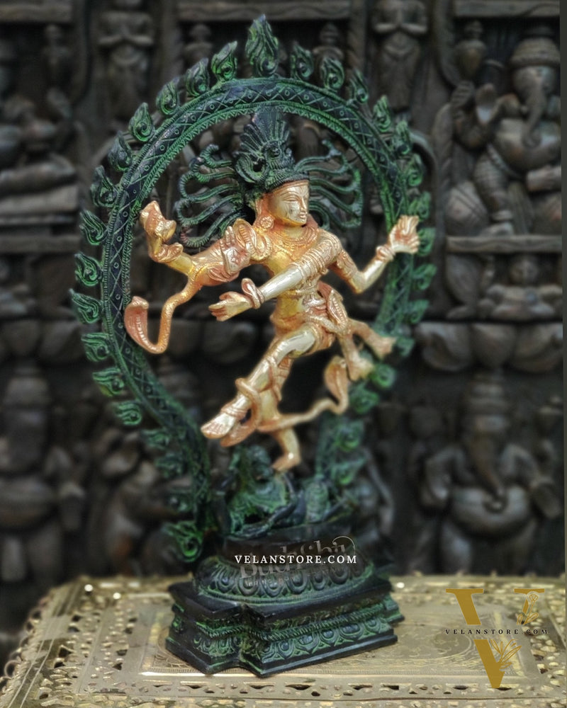 Exquisite Handcrafted Nataraja Statue - 21" Height