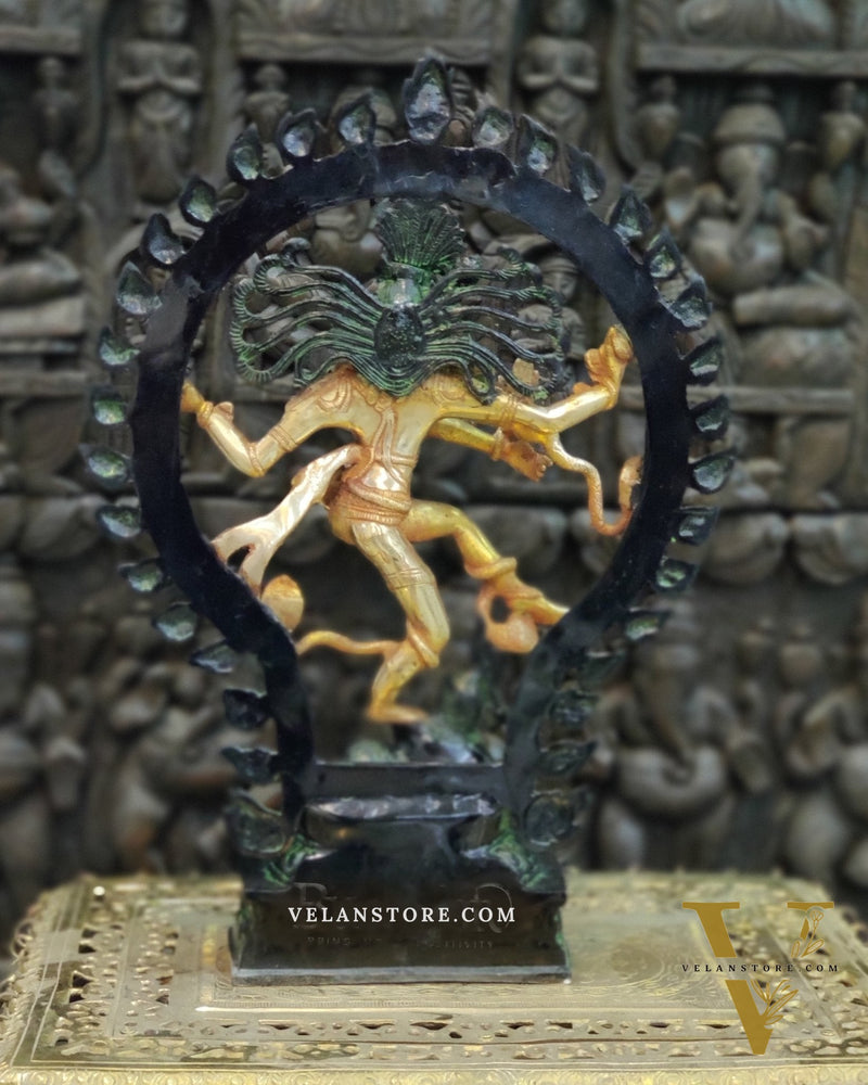 Exquisite Handcrafted Nataraja Statue - 21" Height