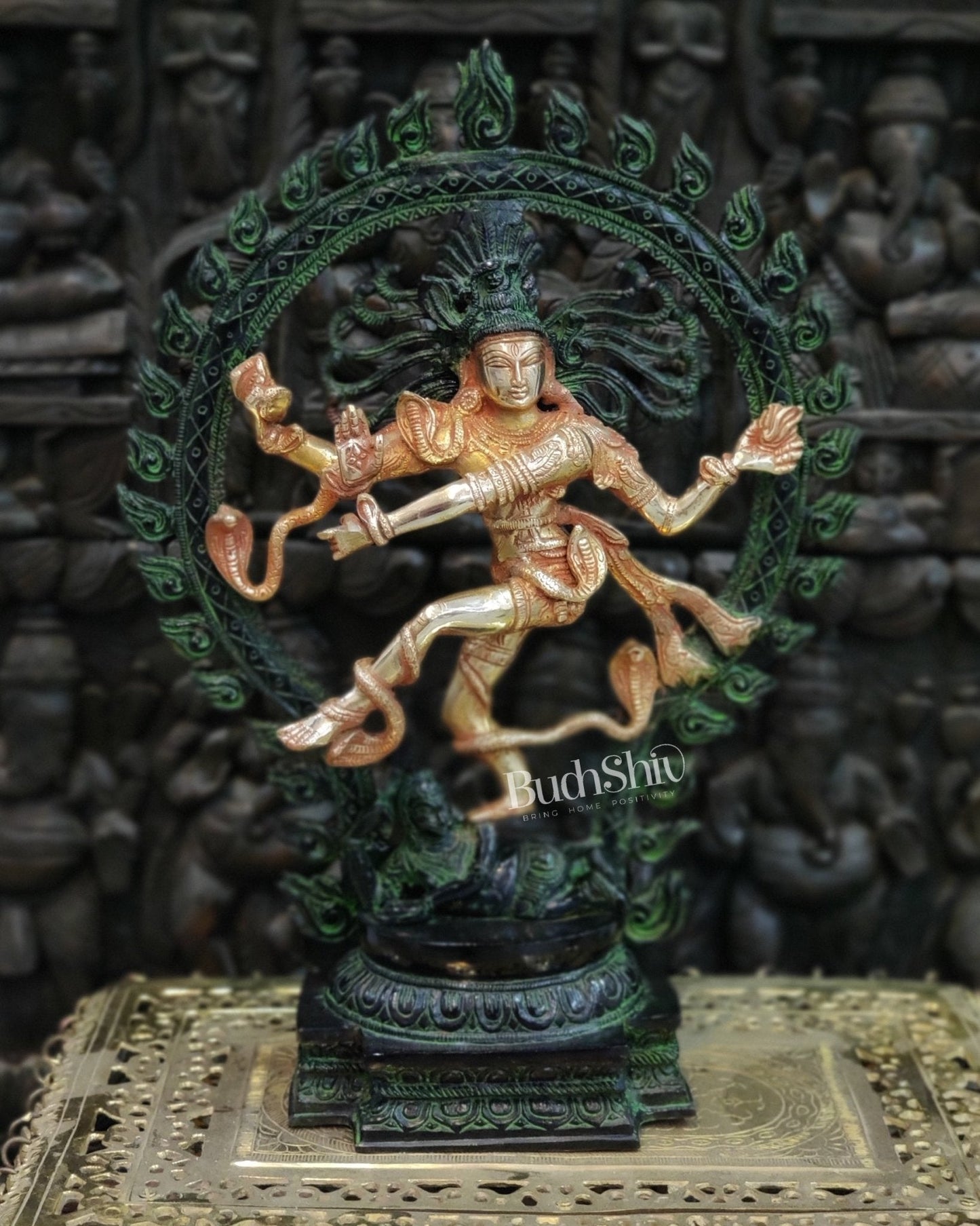 Exquisite Handcrafted Nataraja Statue - 21" Height