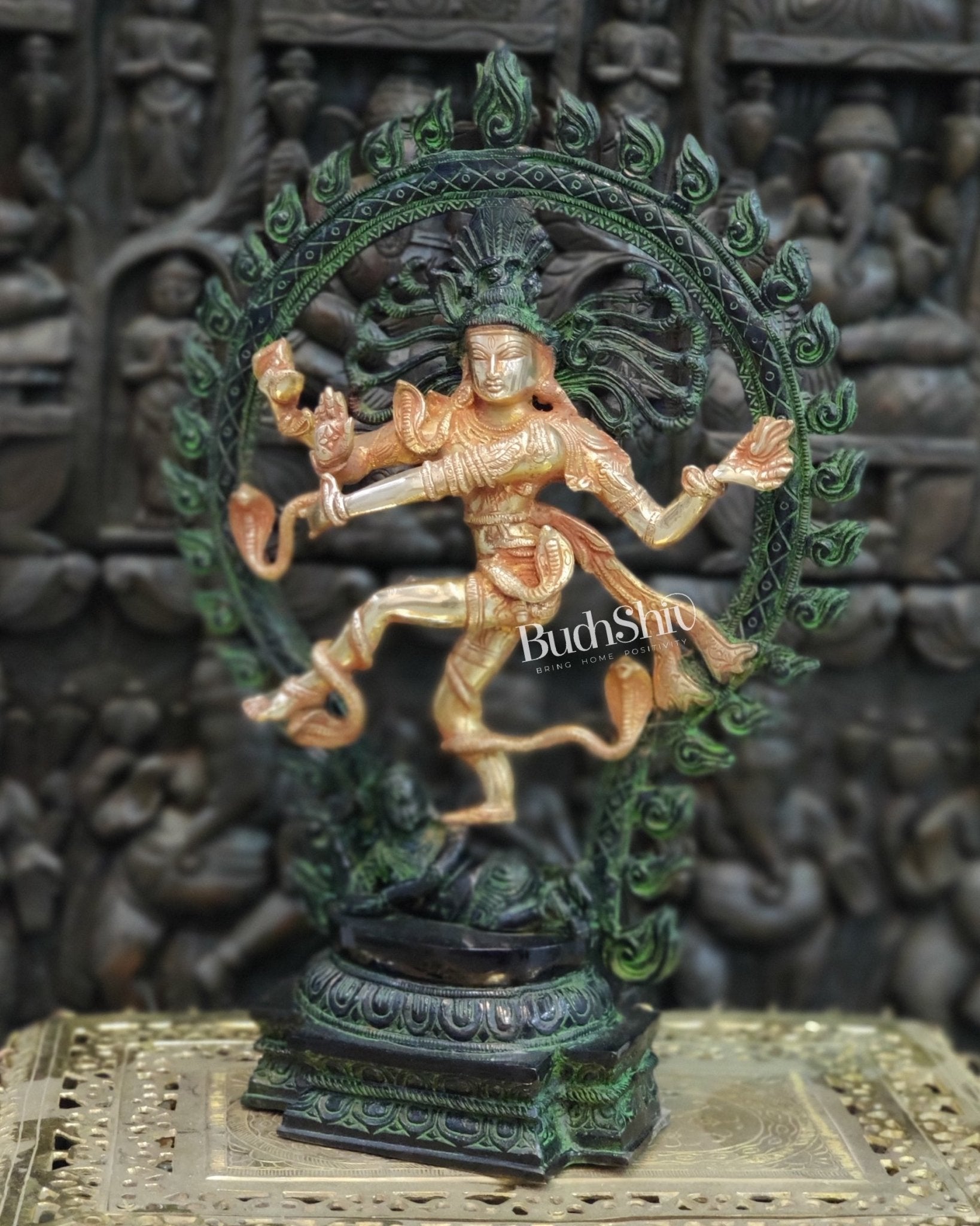 Exquisite Handcrafted Nataraja Statue - 21" Height