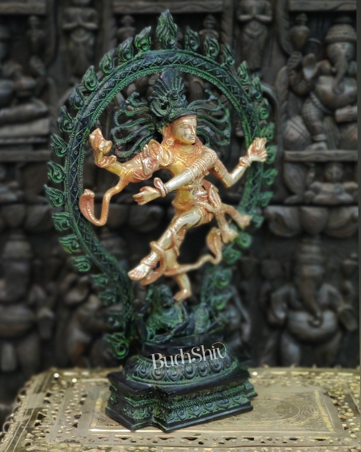 Exquisite Handcrafted Nataraja Statue - 21" Height