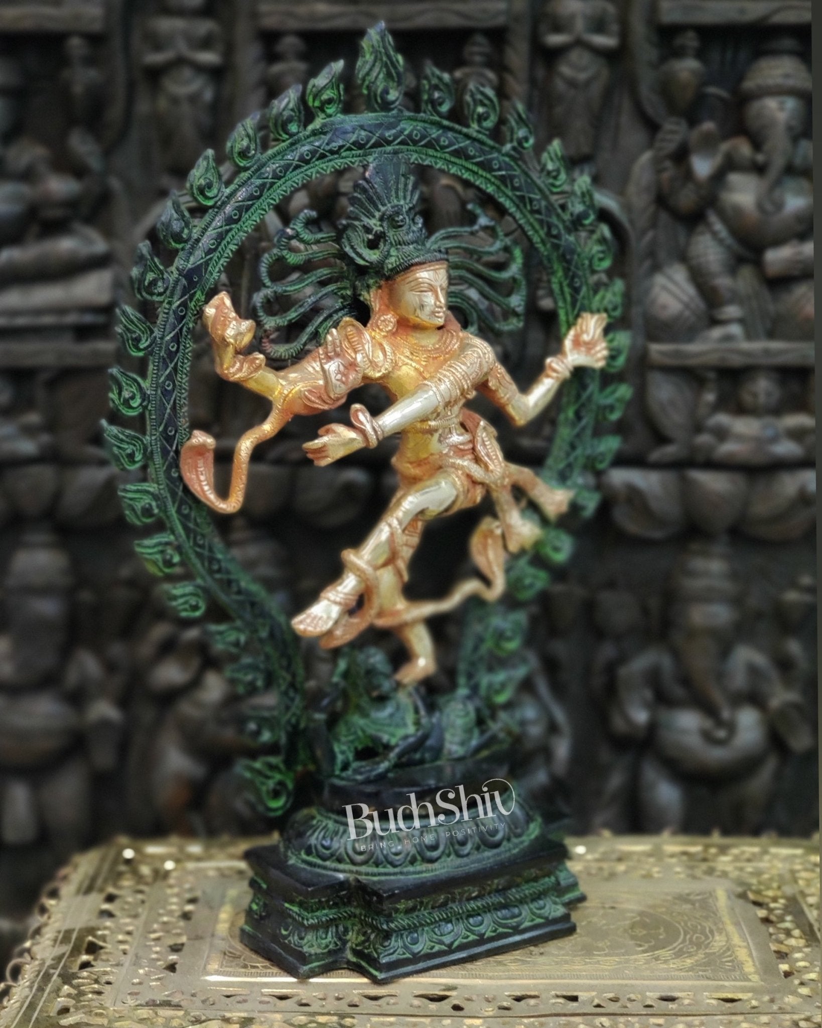 Exquisite Handcrafted Nataraja Statue - 21" Height