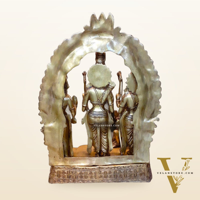 Exquisite Pure Brass Superfine Ram Darbar Statue 26 inch