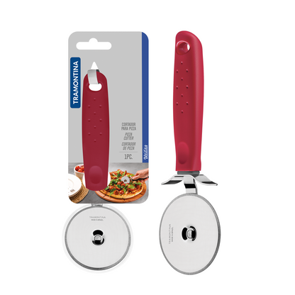 Utilita Pizza Cutter SS - Red