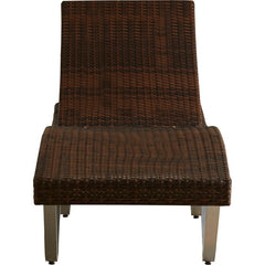 Crafter Outdoor Swimming Poolside Lounger (Brown)