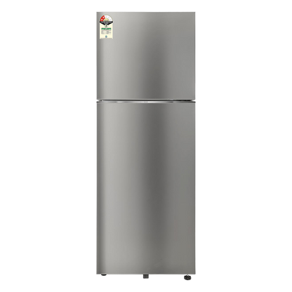 SAMSUNG 330 Litres 2 Star Frost Free Double Door Smart Wifi Enabled Refrigerator with Bespoke AI (RT34DG5A2BSLHL, EZ Clean Steel)