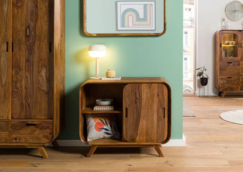 Marwar  Solid Sheesham Wood Storage Cabinet