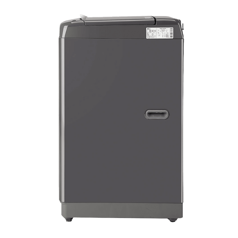 LG 8 kg 5 Star Inverter Fully Automatic Top Load Washing Machine (T80AJMB1Z.ABMQEIL, Stainless Steel Tub, Middle Black)