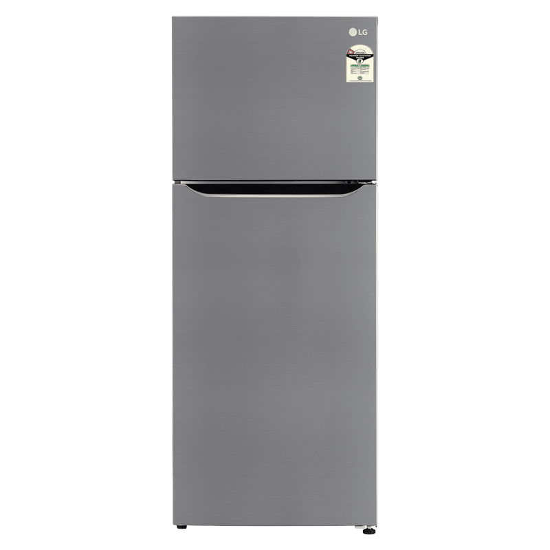 LG 446 Litres 1 Star Frost Free Double Door Convertible Refrigerator with Door Cooling Plus Technology (GL-T502CPZR, Shiny Steel)
