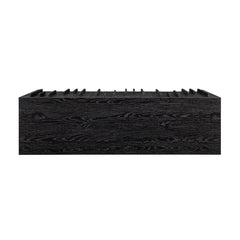 Anishka 55" Contemporary Wood Detailed 3-Door Sideboard