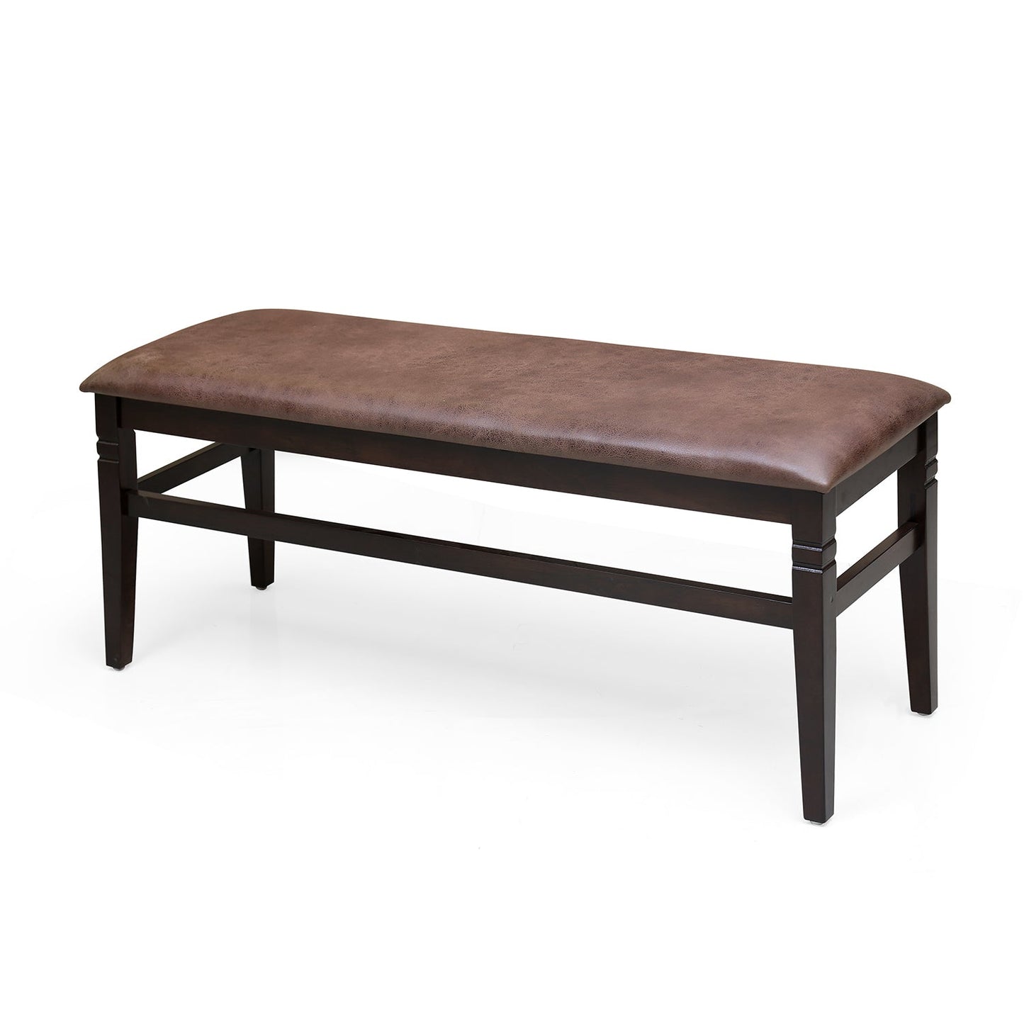 Nilkamal Fern Multi Use Long Sitting Bench for Living Room | Dining Room (Erin Brown)