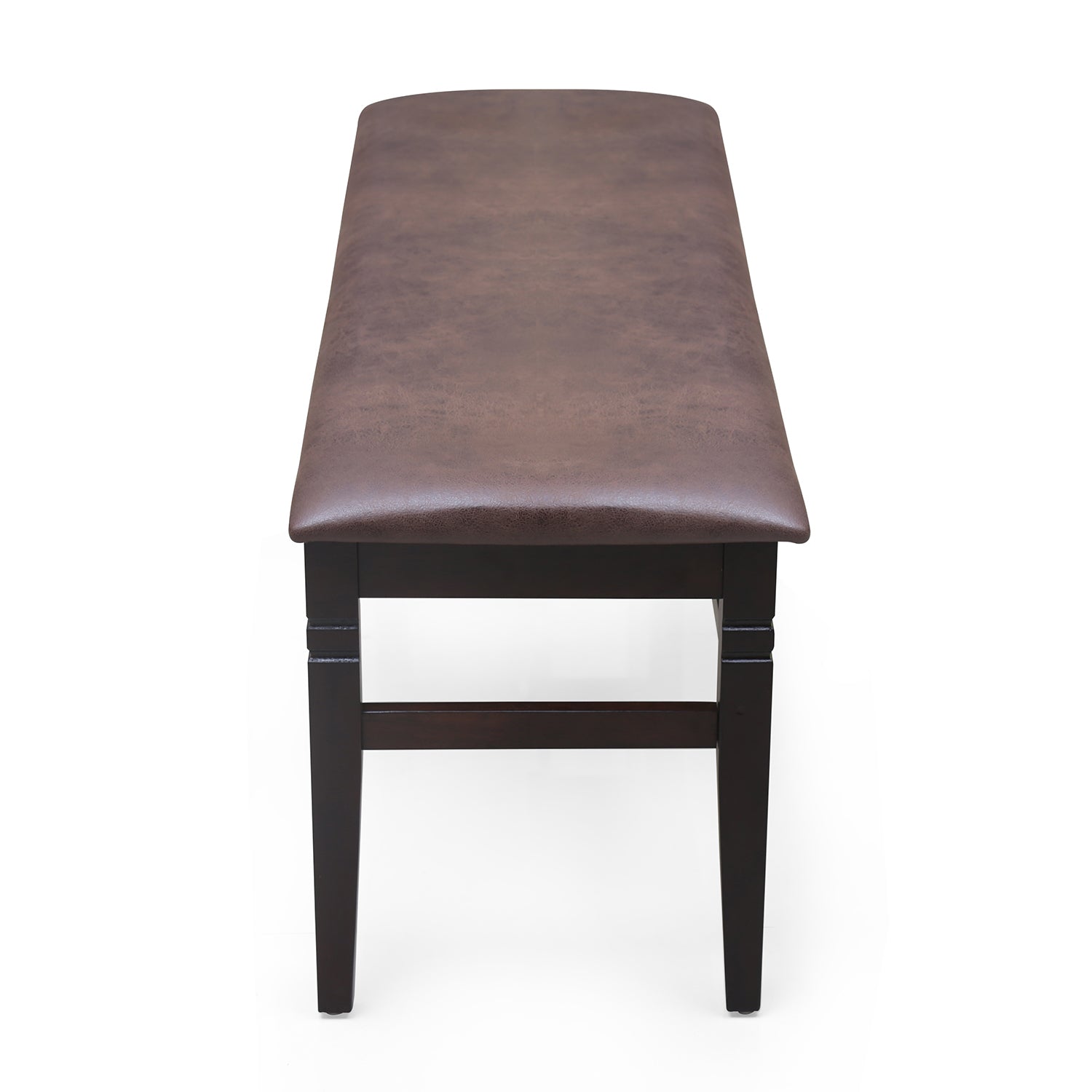 Nilkamal Fern Multi Use Long Sitting Bench for Living Room | Dining Room (Erin Brown)