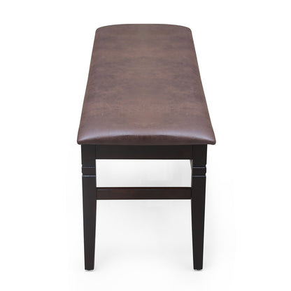 Nilkamal Fern Multi Use Long Sitting Bench for Living Room | Dining Room (Erin Brown)