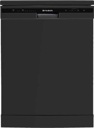 FABER FFSD 6PR 12S Neo Black Free Standing 12 Place Settings Dishwasher
