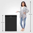 FABER FFSD 6PR 12S Neo Black Free Standing 12 Place Settings Dishwasher