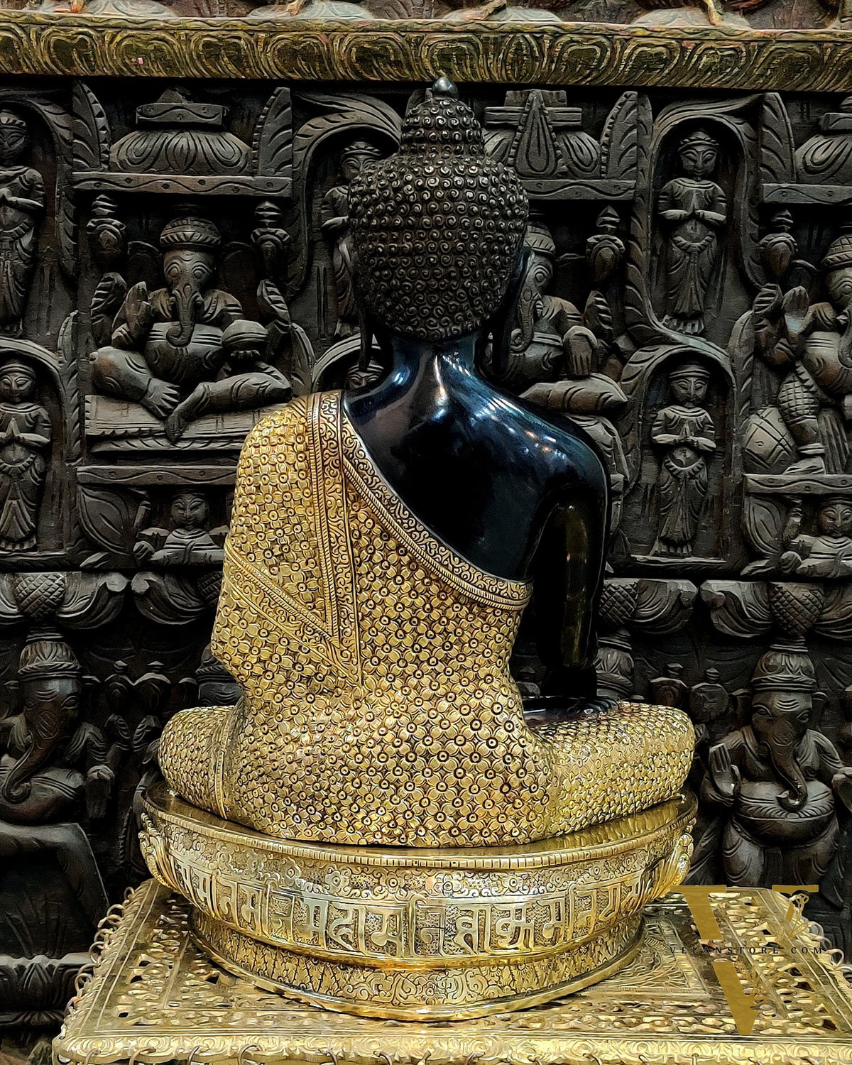 Fine Brass Buddha Statue | Bhoomisparsha Mudra |22.5 inch