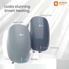 Instaflo Neo 3L Instant Water Heater (Geyser) | Shockproof | 6 years tank warranty | Gloss Finish Midnight Grey