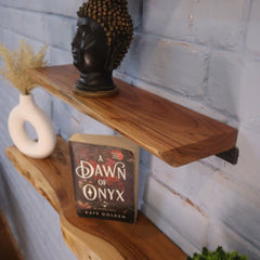 Live edge Floating shelf set of 3