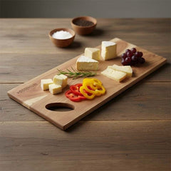 Fluke Acacia Solid Wood Serving & Chopping Board