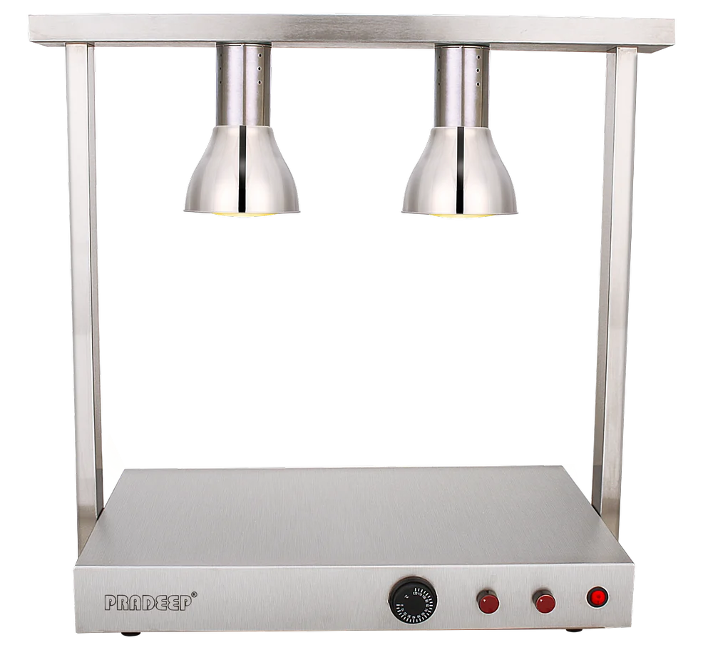 Pradeep Electric Food Warmer with Twin Heat Lamps – Double