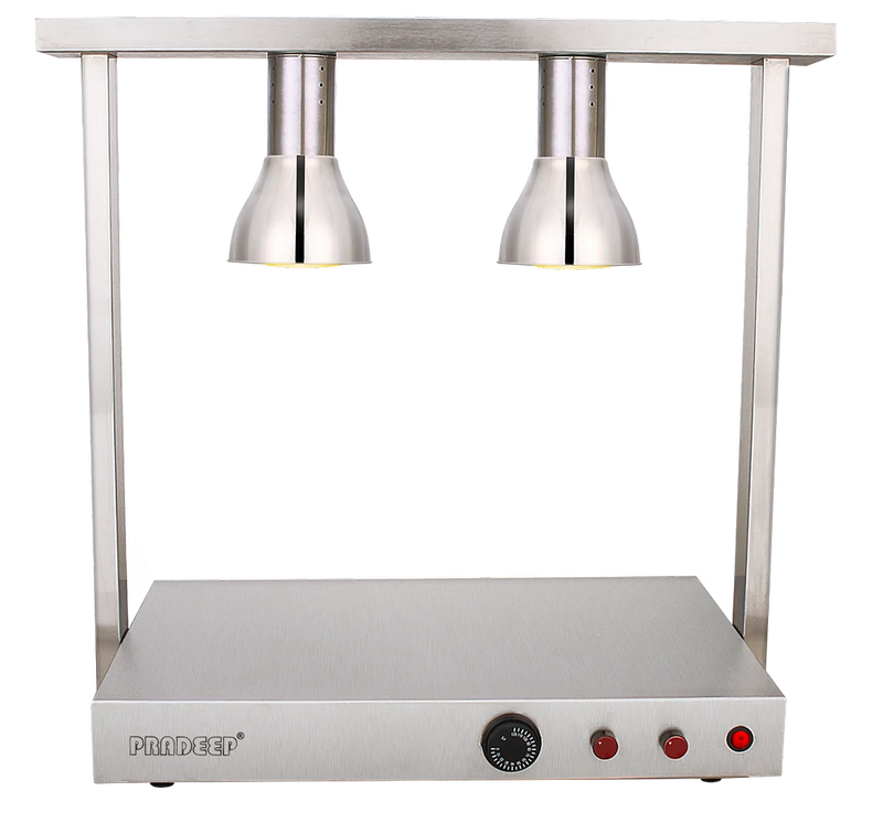 Pradeep Electric Food Warmer with Twin Heat Lamps – Double
