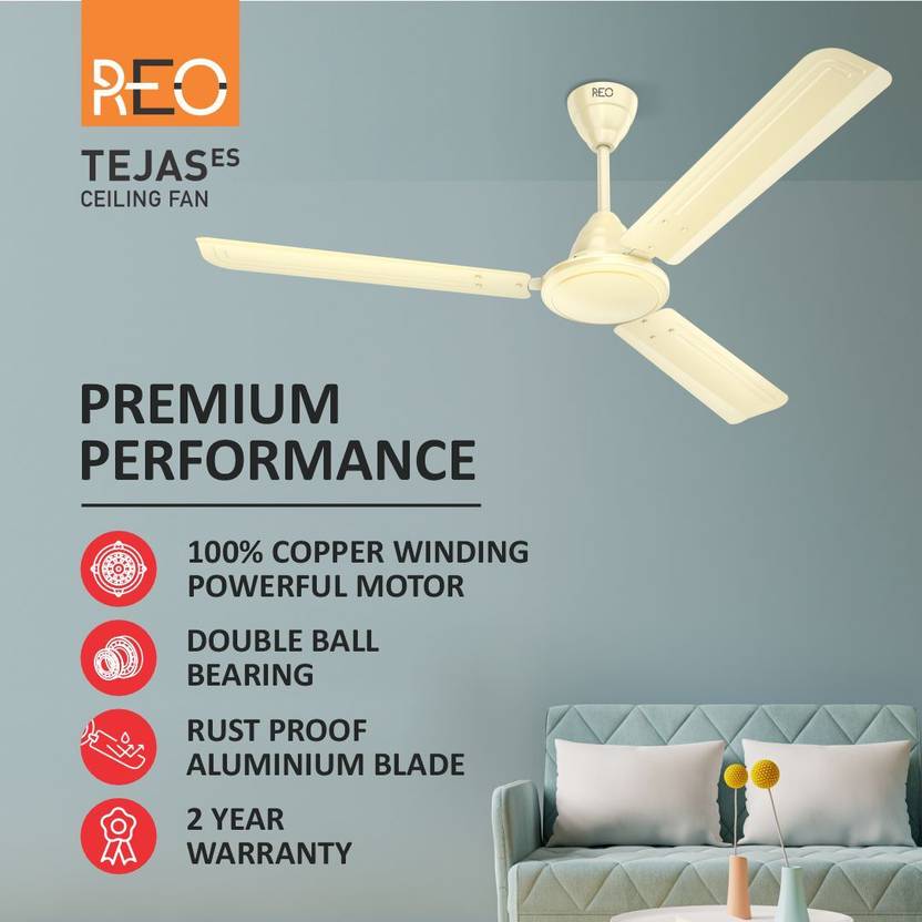 HAVELLS Tejas Low Noise 1200 mm Ceiling Fan-5