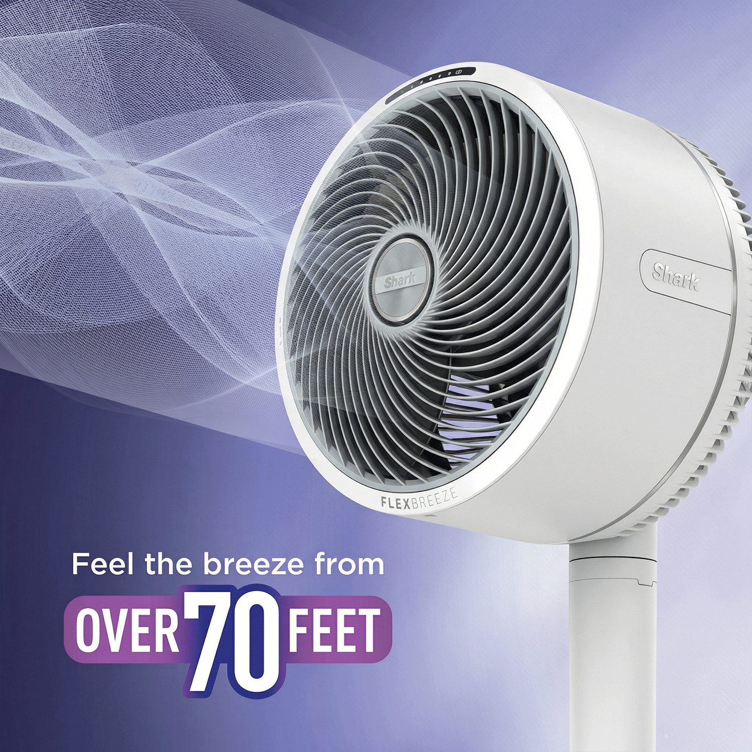 Shark FlexBreeze Cordless Table & Pedestal Fan (FA200IN) | 24 Hrs Battery