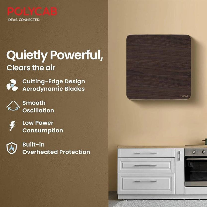 Polycab Freshly Prime 150mm Energy Efficient Exhaust fan for Kitchen, Bathroom-2