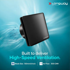 Longway FreshX 150 mm Exhaust Fan-3
