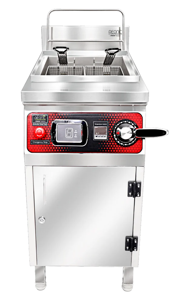 Aeonic Commercial Induction Fryer – 25 L, 12 kW