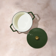 No. 8 Enamel Cast Iron Dutch Oven (2.5L)