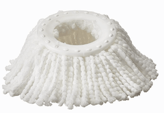 Gala Spin Mop Microfiber Refill, Spin Mop Refill/Floor Mop Refill, Mop Head Refill only,Mop Refills only (White)-1