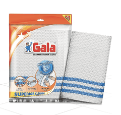 Gala Microfiber Cleaning Cloth (Pack of 1, White)-1