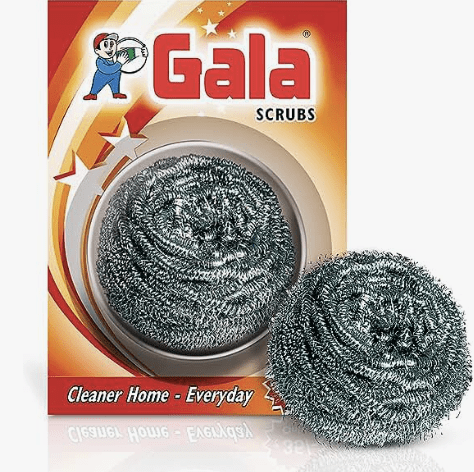 காலா 132817 ஸ்வாஷ் கார்டு ஸ்டீல் ஸ்க்ரப்பர் 1 பிசி