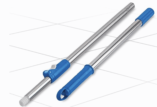 गाला स्पिन मॉप एक्सटेंडेबल हैंडल/स्टिक रॉड केवल, नीला