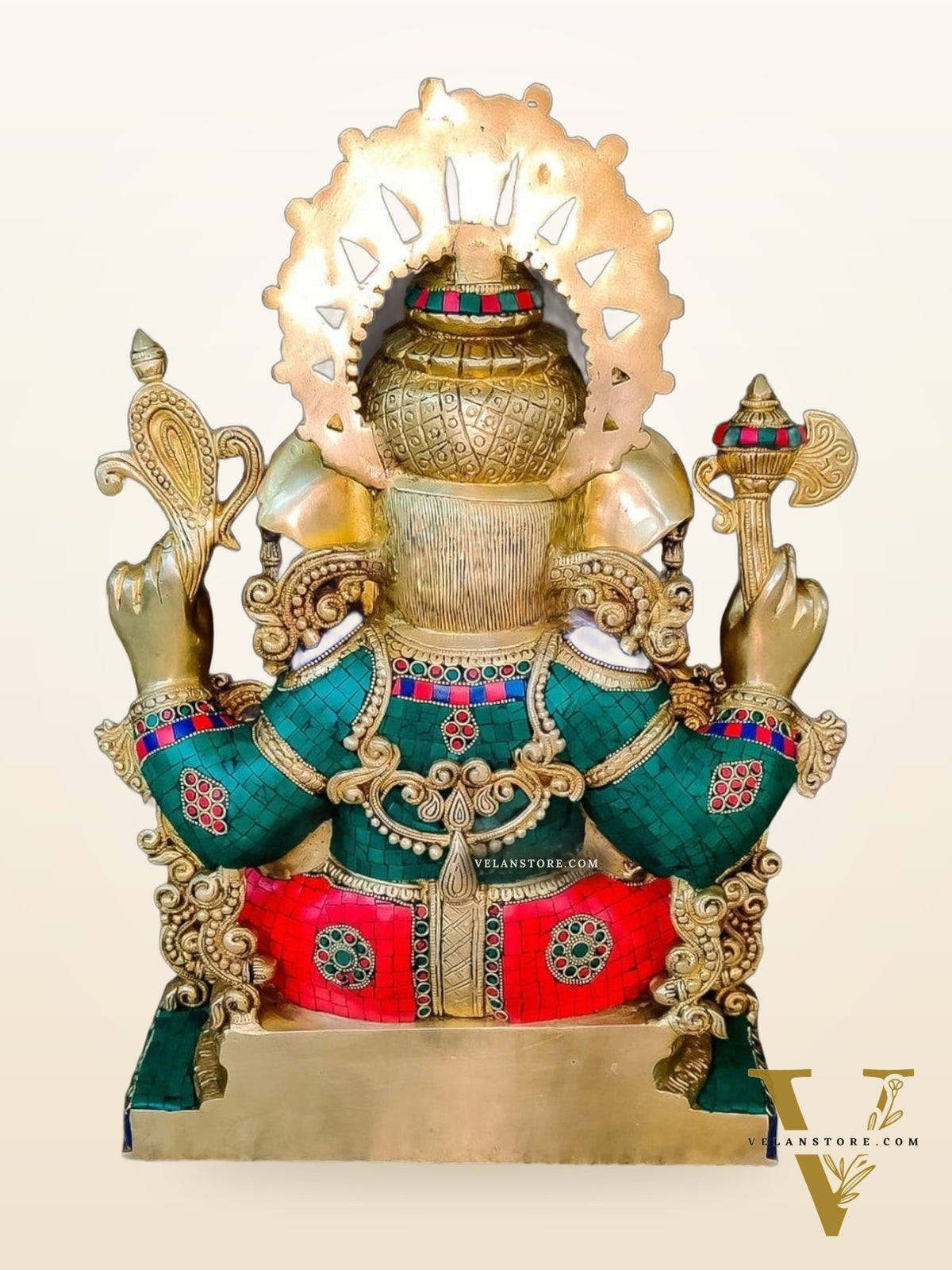 Ganapati Brass Idol 20 inch