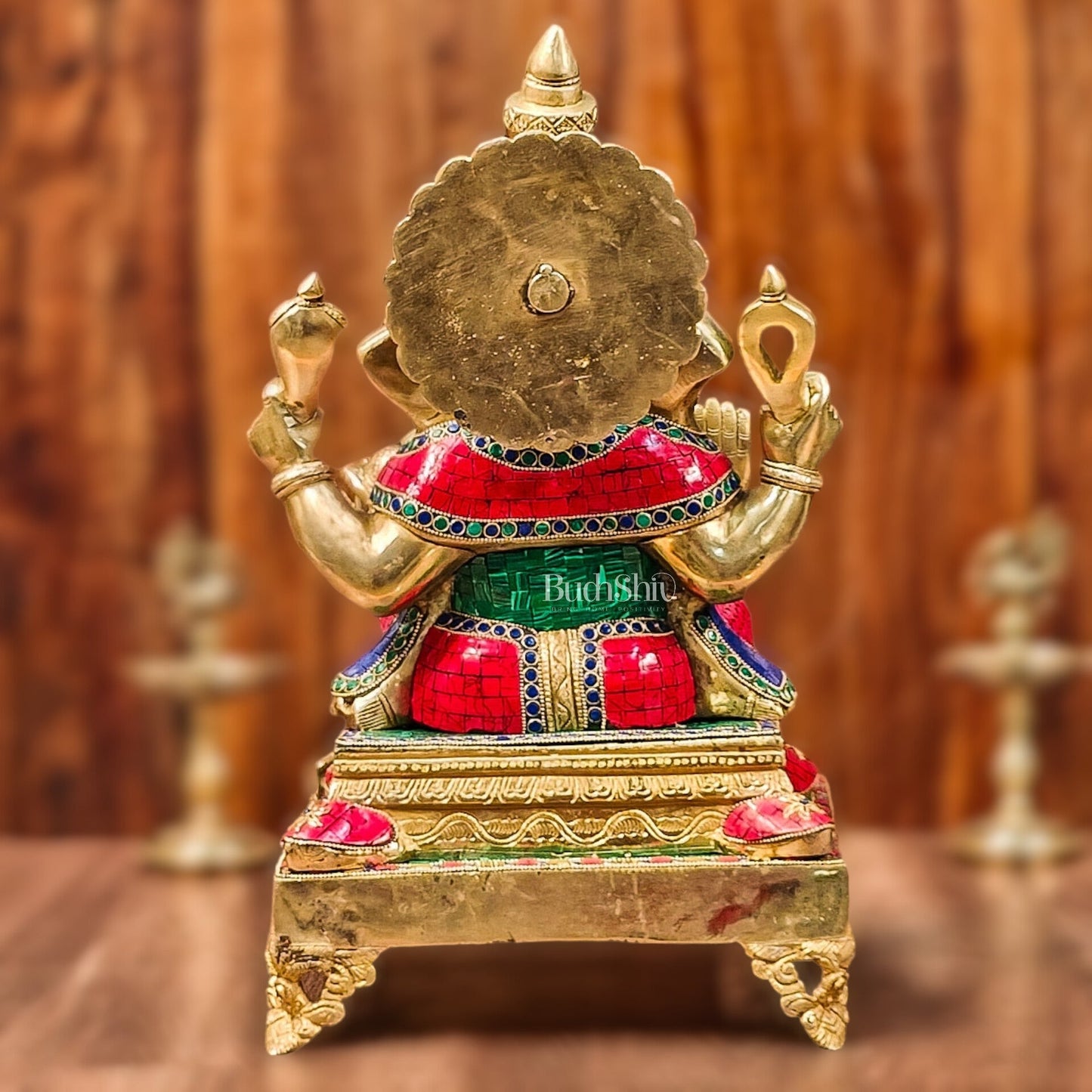 Ganapati Brass Statue 20"