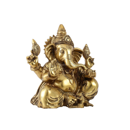 Ganapati Brass statue 13" Height