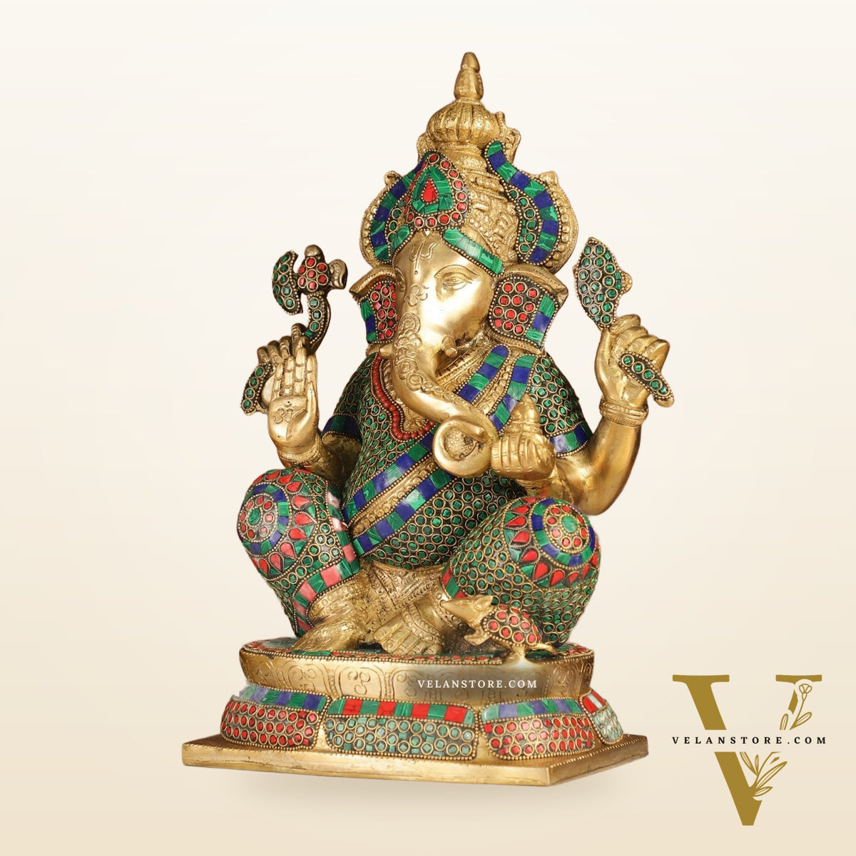 Ganesh Brass idol 16 inch