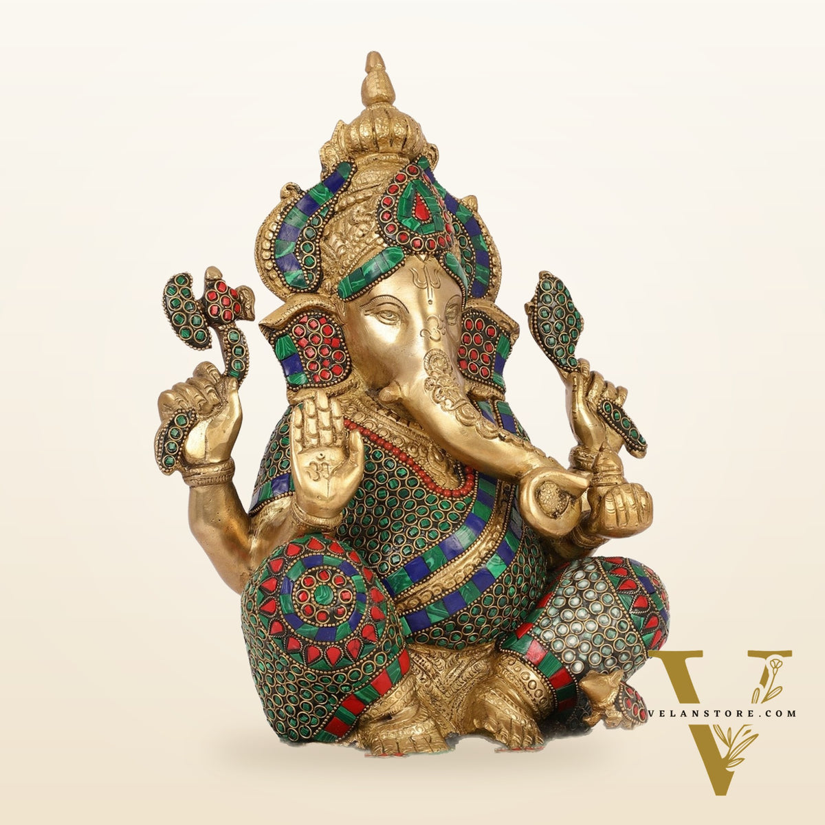 Ganesh Brass idol 16 inch